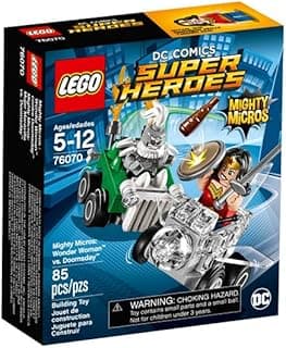 Super Heroes Mighty Micros: Wonder Woman Vs. Doomsday 76070 Building Kit LEGO Set #76070 Discount Deal - Save 15.2% OFF