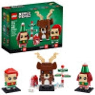 Brickheadz Reindeer, Elf and Elfie 40353 Building Toy (281 Pieces) LEGO Set #40353 Discount Deal - Save 20.8% OFF