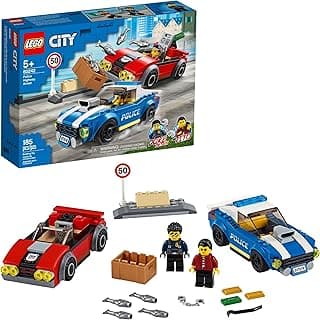 City Police Highway Arrest 60242 Police Toy, Fun Building Set for Kids (185 Pieces) LEGO Set #60242 Discount Deal - Save 13.3% OFF