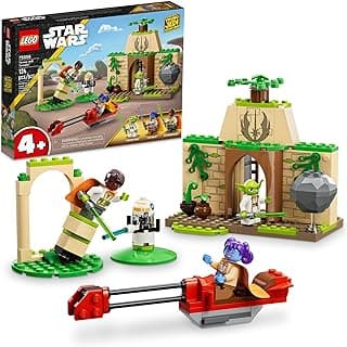 Star Wars Tenoo Jedi Temple 75358 Building Toy with Kai Brightstar and Yoda Figures, Star Wars Toy Starter Set with Easy and Playful Builds, Birthday Gift for 4 Year Olds LEGO Set #75358 Discount Deal - Save 27.6% OFF
