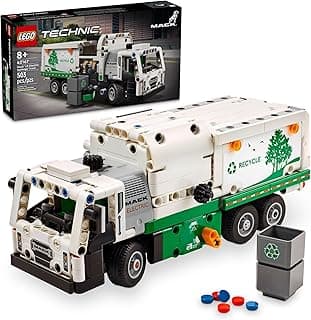 Technic Mack LR Electric Garbage Truck Toy, Buildable Kids Truck for Pretend Play, Great Gift for Boys, Girls and Kids Ages 8 and Up who Love Recycling Toys and Vehicles, 42167 LEGO Set #42167 Discount Deal - Save 19.7% OFF